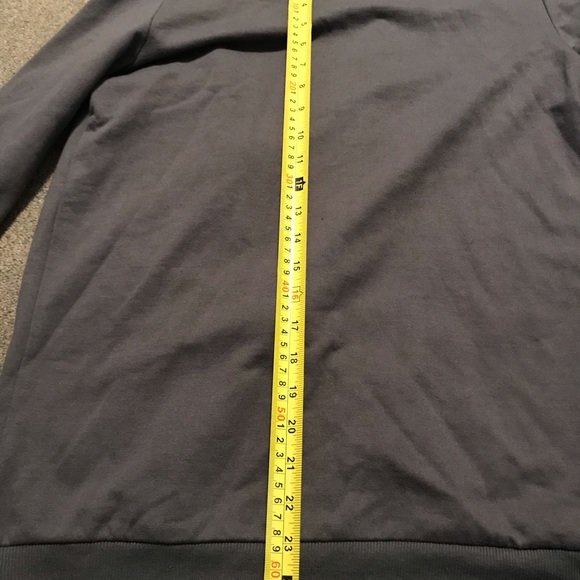 Express One Eleven Grey Hoodie Womens Sm - Picture 7 of 8
